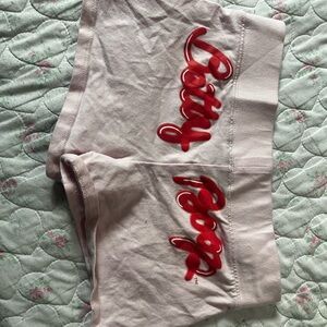 Betty Boop Pink Racer Mini Shorts